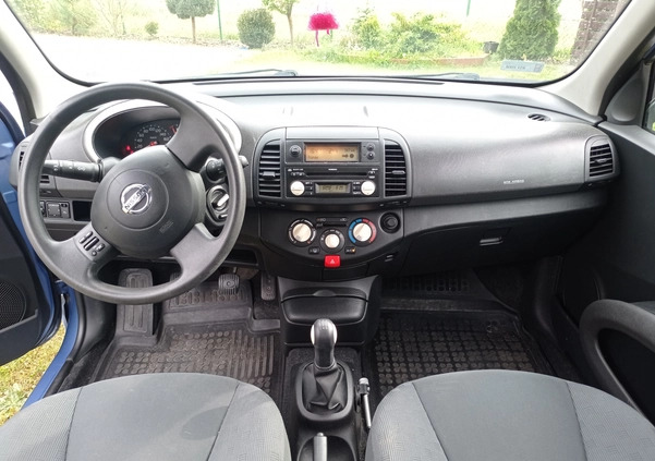 Nissan Micra cena 9500 przebieg: 136920, rok produkcji 2004 z Tarnobrzeg małe 137